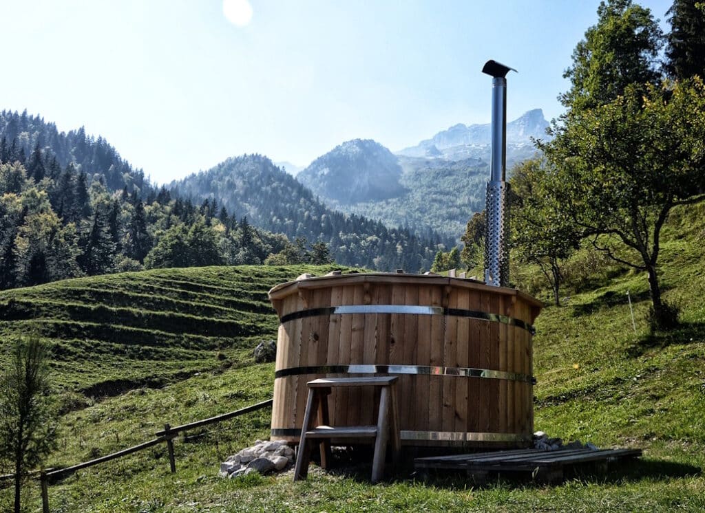 Das Foto zeigt einen Whirlpool